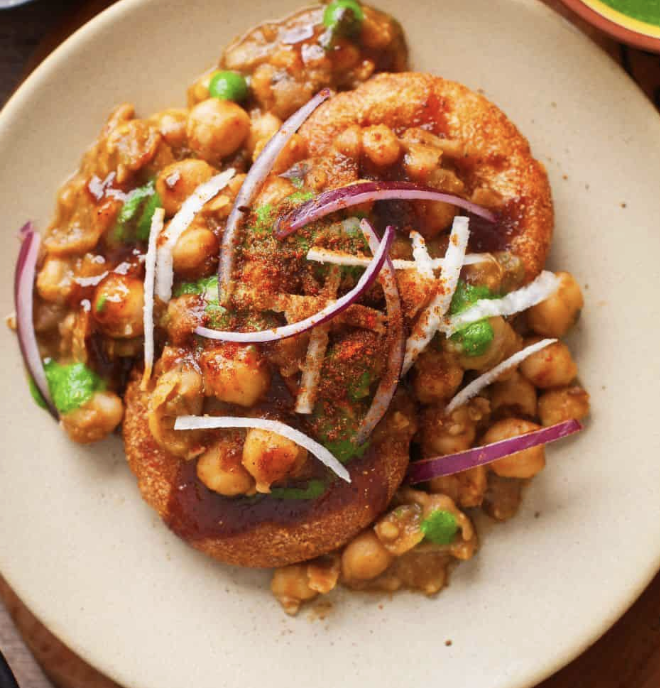 Aloo Tikki Chaat