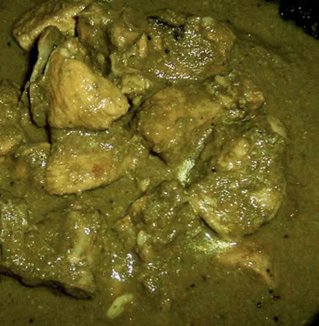 Green Chicken Korma