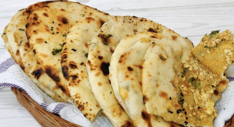 Paneer Stuffed Naan